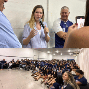 Cibele Moura se reúne com atletas do Clube Alagoano de Handebol e reforça apoio ao esporte alagoano