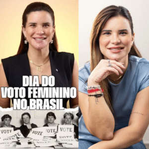 Ceci destaca a força da mulher na política no Dia da Conquista do Voto Feminino no Brasil